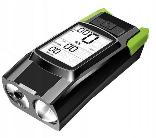 LAMPKA ROWEROWA LICZNIK BEZPRZEWODOWY KLAKSON 3w1 Zestaw na Arena.pl