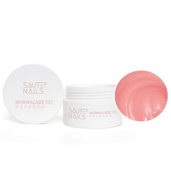 SAUTE NAILS Żel budujący MARMALADE GEL - Macaron - 50g zdjęcie 1