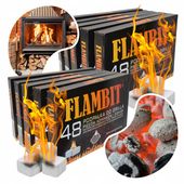 PODPAŁKA DO KOMINKA PIECA GRILLA x480 KOSTEK BIAŁA ROZPAŁKA GRILA