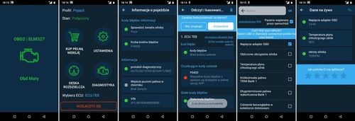 ELM327 BT PIC18F25K80 Bluetooth mini OBD2 TORQUE działa też z LeafSpy na Arena.pl