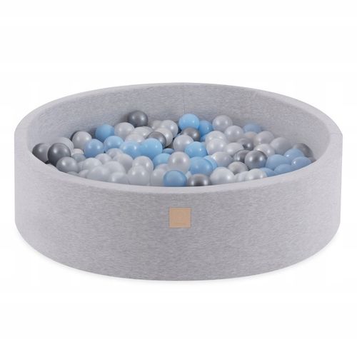 Suchy Basen z Kulkami 90x30 dla Dzieci Szary Smart 200 piłek MISIOO na Arena.pl