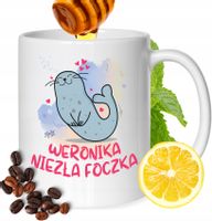 Kubek Dla Weroniki Koleżanki Przyjaciółki Prezent Z Nadrukiem Biały 330Ml