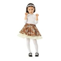 SPÓDNICZKA TIULOWA 98/104 TUTU PANTERKA PANTERA