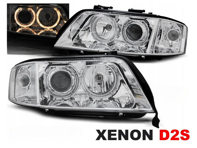 Lampy Reflektory AUDI A6 C5 01-04R XENON D2S DEPO zdjęcie 2