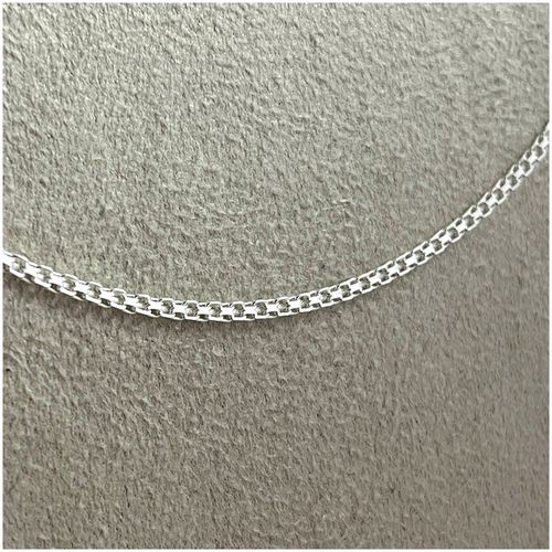 PIĘKNY SREBRNY ŁAŃCUSZEK DAMSKI BISMARK 925 2 MM PREZENT DLA NIEJ + GRAWER na Arena.pl