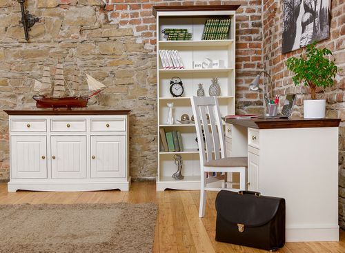 BIURKO BELLUNO BIAŁE SOSNOWE PL023B/O na Arena.pl