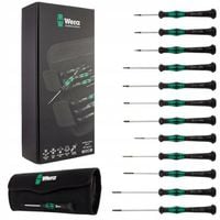 Zestaw wkrętaków PRECYZYJNYCH 12 sztuk śrubokręty TORX imbus Wera