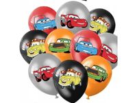 Zestaw balonów "Auta (Cars)", 12 cali, 12 szt. [balony na hel]