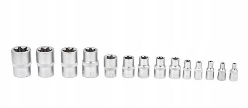 KLUCZE NASADOWE TORX E4-E24 NASADKI TORKS wew 14el na Arena.pl