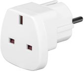 ADAPTER WTYKU ZASILANIA UK BIAŁY