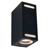 Elewacyjna LAMPA zewnętrzna ASSOS 9124 Nowodvorski ogrodowa OPRAWA metalowa prostokątna IP54 czarna