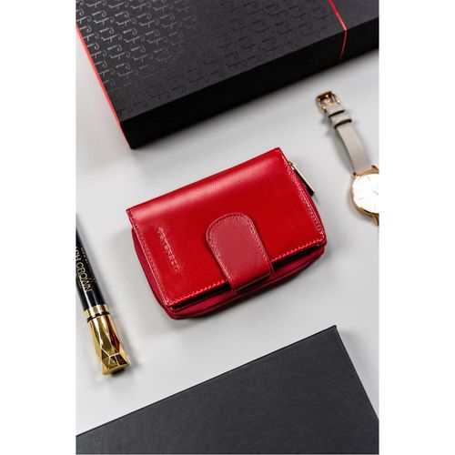 klasyczny portfel damski na zatrzask i suwak - peterson na Arena.pl