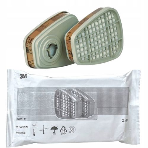 3M POCHŁANIACZ DO FARB I LAKIERÓW GAZOWY A2 3M 6055 1 KPL =2 SZT na Arena.pl