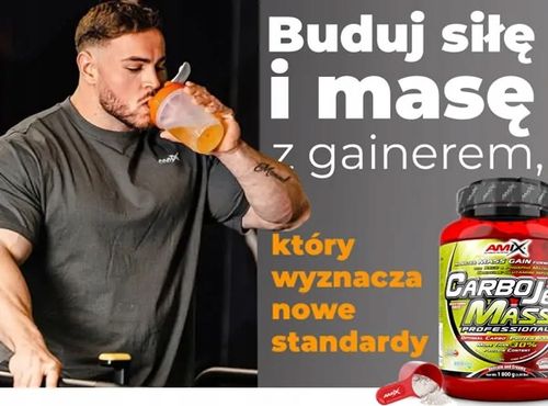 ODŻYWKA NA SIŁE I MASĘ 8 w 1 - Gainer z dodatkiem białka, kreatyny, na Arena.pl