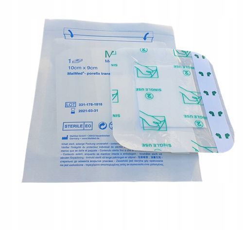 OPATRUNEK NA RANY JAŁOWY HYPOALERGICZNY Z WKŁADEM CHŁONNYM 15X9cm 25szt na Arena.pl