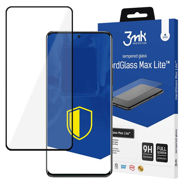 Xiaomi 13 - 3mk HardGlass Max Lite Black zdjęcie 5