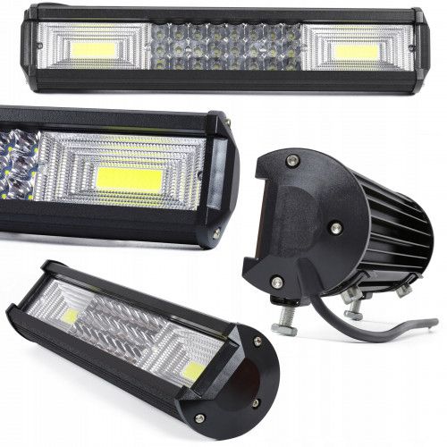 LED COB 216W HALOGEN SZPERACZ LAMPA ROBOCZA 12-24V na Arena.pl