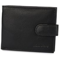 portfel męski skórzany riki 035n - czarny