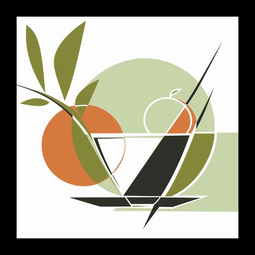 Plakat 20x20cm Owocowa Herbata na Arena.pl