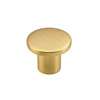 Gałka do mebli ∅ 33 mm mosiądz szczotkowane Disc 8341.020