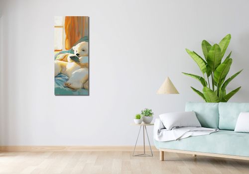 Obraz 40x100cm Misiowe Popołudnie na Arena.pl