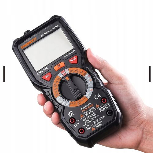 Multimetr Miernik Cyfrowy Prądu Engindot DM01M NCV LCD na Arena.pl