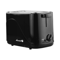 Toster opiekacz do kanapek Łucznik TS-50B czarny 700W na dwie kromki