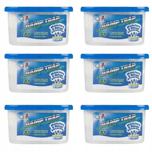 Pochłaniacz wilgoci Gem Damp Trap 400 ml x 6 sztuk na Arena.pl