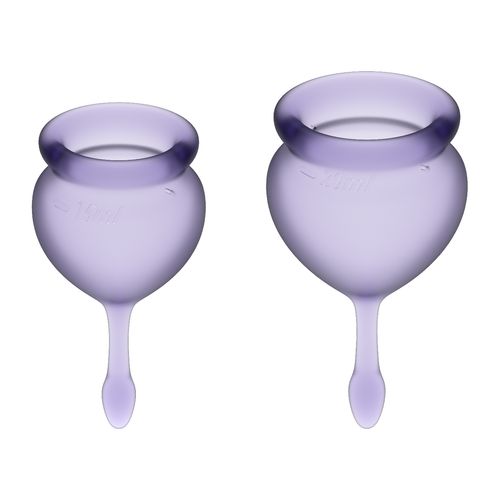 tampony   satisfyer feel good menstrual cup (lila) na Arena.pl