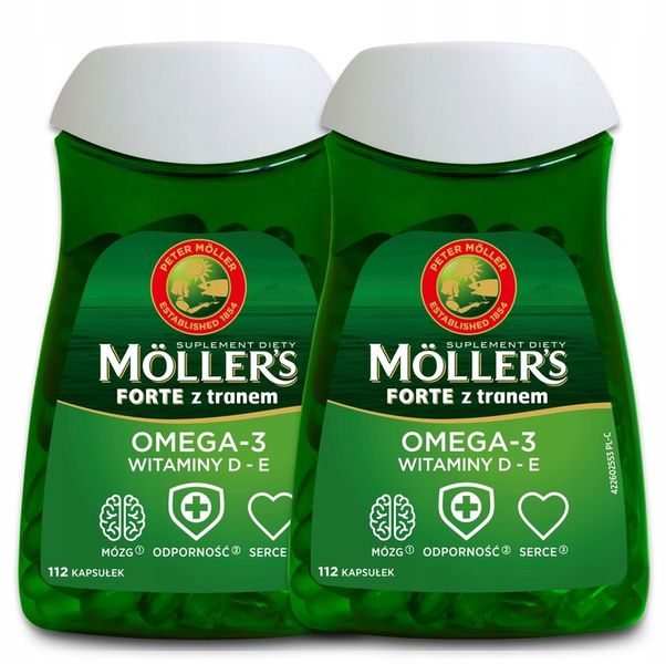 MOLLERS TRAN Forte x 112 kaps. zdjęcie 9