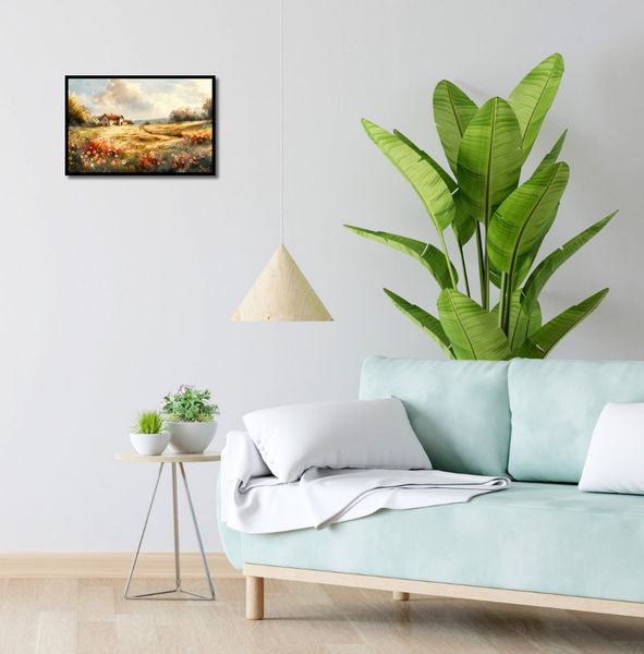 Plakat 45x30cm Sielski Domek zdjęcie 4