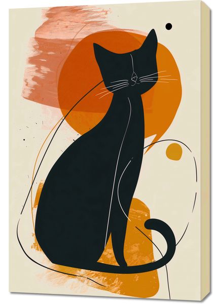 Obraz 60x90cm Kici Kici zdjęcie 1