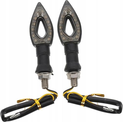 4 KIERUNKOWSKAZY MOTOCYKLOWE LED DO SKUTERA MOTOCYKLA QUAD KIERUNKI MIGACZE na Arena.pl