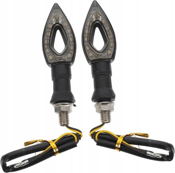 4 KIERUNKOWSKAZY MOTOCYKLOWE LED DO SKUTERA MOTOCYKLA QUAD KIERUNKI MIGACZE zdjęcie 7