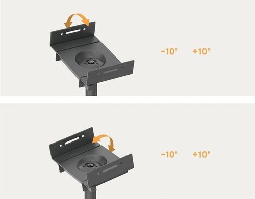 Stojaki podłogowe do głośników kolumn | Regulowane Uniwersalne 2szt. na Arena.pl