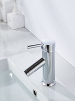 Kran do łazienki bateria umywalkowa chrom CE 17cm