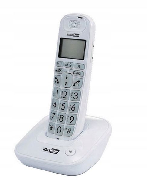 BEZPRZEWODOWY TELEFON STACJONARNY MC6800 Biały zdjęcie 3