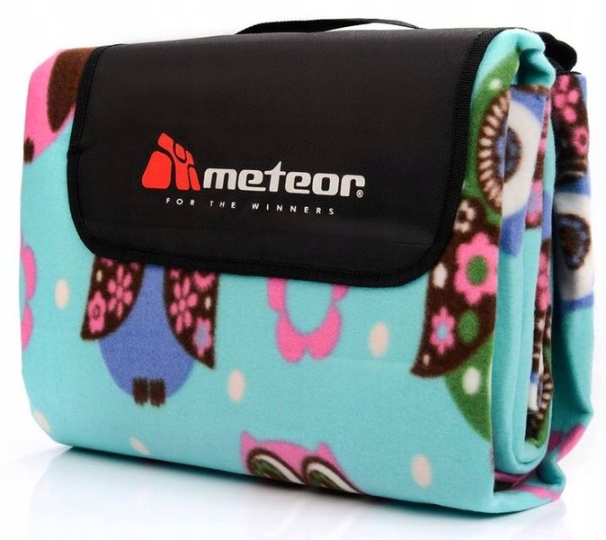 METEOR Duży Koc Na Plażę Piknik 200x200 cm zdjęcie 3