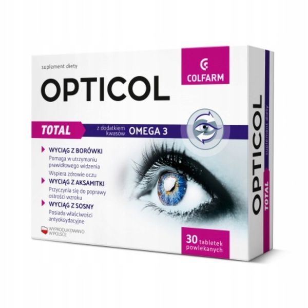 Opticol Total tabl.powl. 30 tabl. (3A-26/4) zdjęcie 1