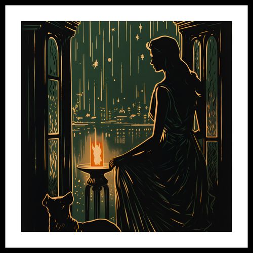 Plakat 40x40cm Nocne Szeptanie na Arena.pl