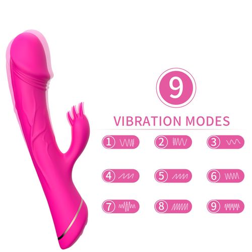 rubberco rose red, 2* 9 vibration functions na Arena.pl