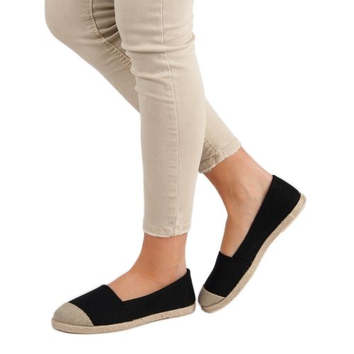 Modne Czarne Espadryle r.39 na Arena.pl