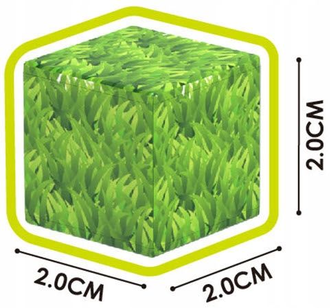Klocki magnetyczne 3D kostki budowlane sześciany Piksele DUŻY Zestaw 154 el na Arena.pl