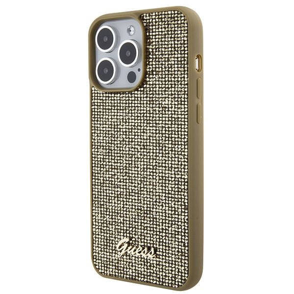 Etui Guess do iPhone 15 Pro Max, Złoty zdjęcie 2