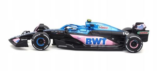 BOLID F1 BWT Alpine Team A523 2023 Pierre Gasly 1:43 model BBURAGO 18-38072 na Arena.pl