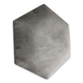 PANELE TAPICEROWANE PLASTER MIODU Heksagon SZARY 26cm x 30cm