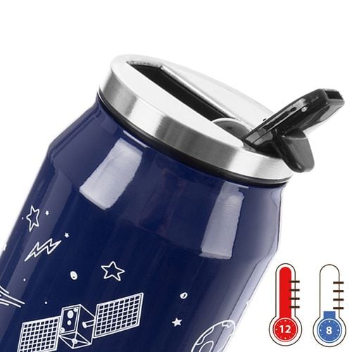 Kubek Termiczny Puszka Termos Bidon na Napoje Ciepłe Zimne Kosmos 0,5L na Arena.pl