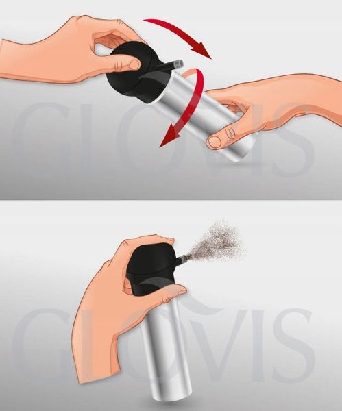 GLOVIS Spray Applicator Dozująca Pompka do Włókien zdjęcie 3