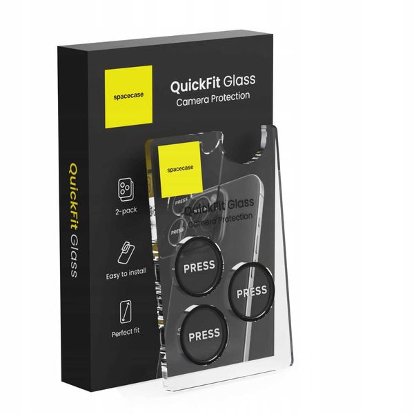 Spacecase Quickfit Camera Iphone 17 Pro / 17 Pro Max Black zdjęcie 11