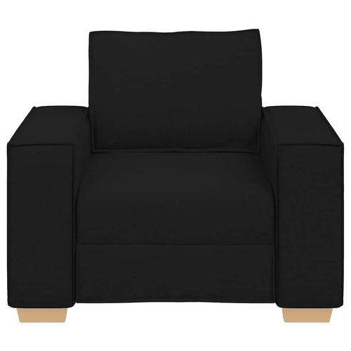 Sofa Fotel Czarny 60 cm Tkanina na Arena.pl